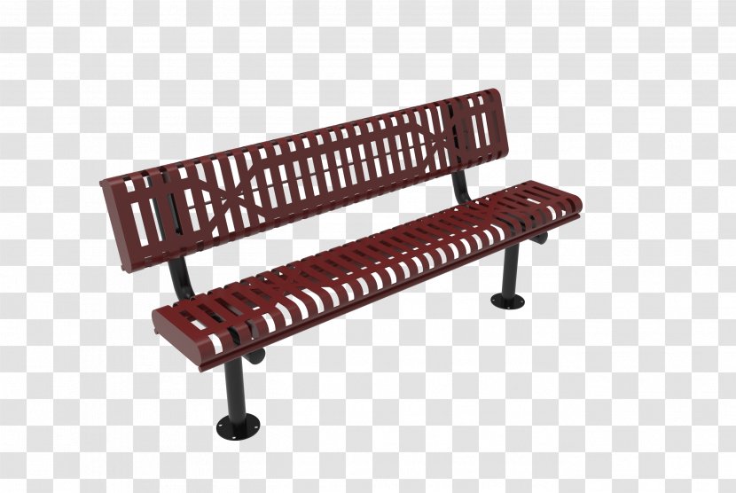 Bench Perforated Metal Expanded Plastic - Outdoor Furniture - Park Transparent PNG