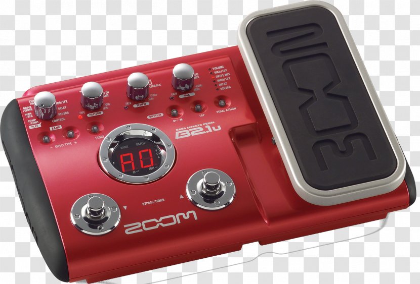 Effects Processors & Pedals Guitar Amplifier Zoom Corporation Bass - Heart Transparent PNG
