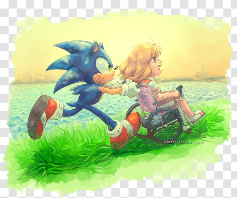 Amy Rose Hedgehog Sonic Adventure Heroes Tails - Cartoon Transparent PNG