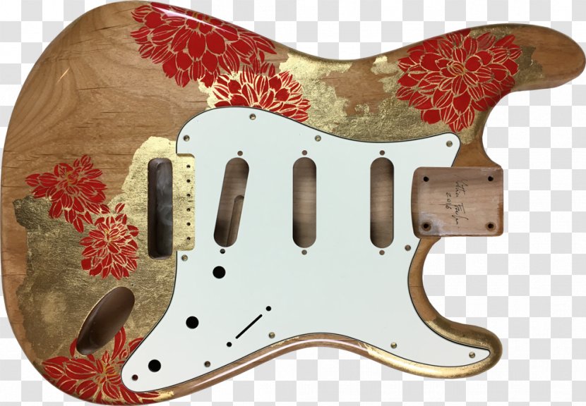 Electric Guitar Fender Stratocaster Musical Instruments Corporation Pickguard - Metal Leaf Transparent PNG