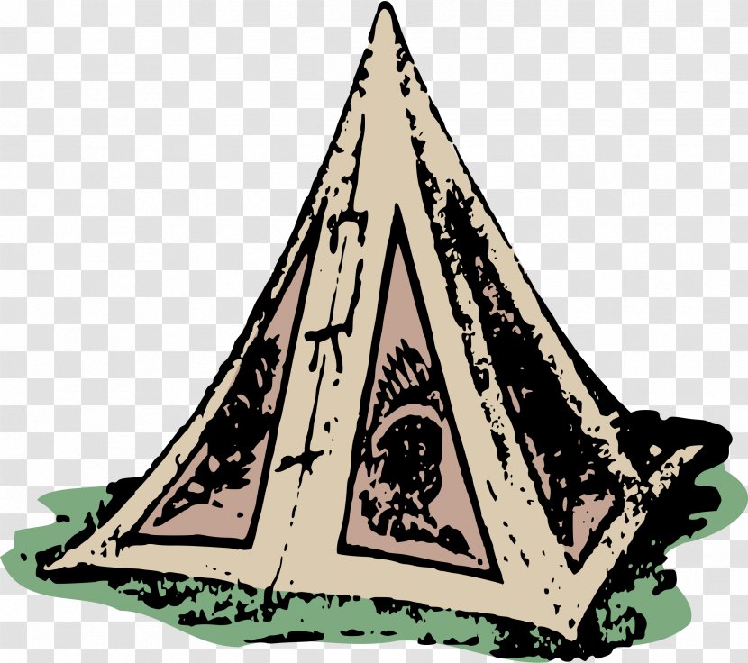 Tipi Tent Indigenous Peoples Of The Americas Clip Art - Tree - Triangle Transparent PNG