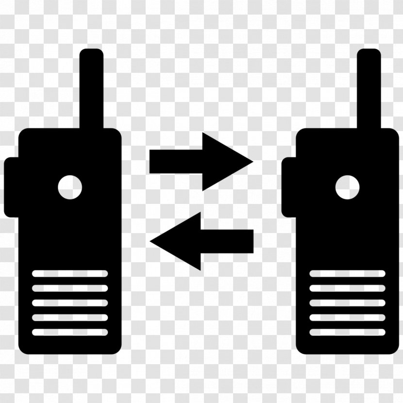 Walkie-talkie Two-way Radio Communication Symbol - Telephony - Gas Production Transparent PNG