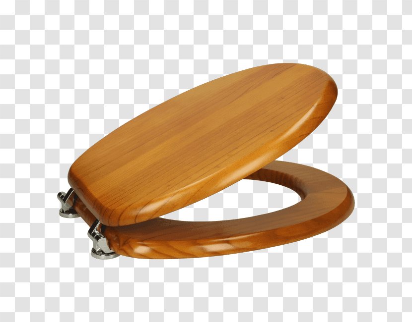 Toilet & Bidet Seats Wood Chair - Caramel Color Transparent PNG