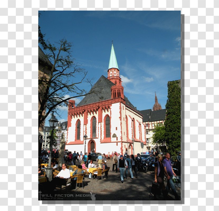 Church Chapel Steeple Cathedral Römerberg - Plaza Transparent PNG