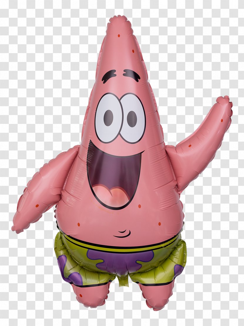 Patrick Star Toy Balloon Mail Birthday - Party Transparent PNG