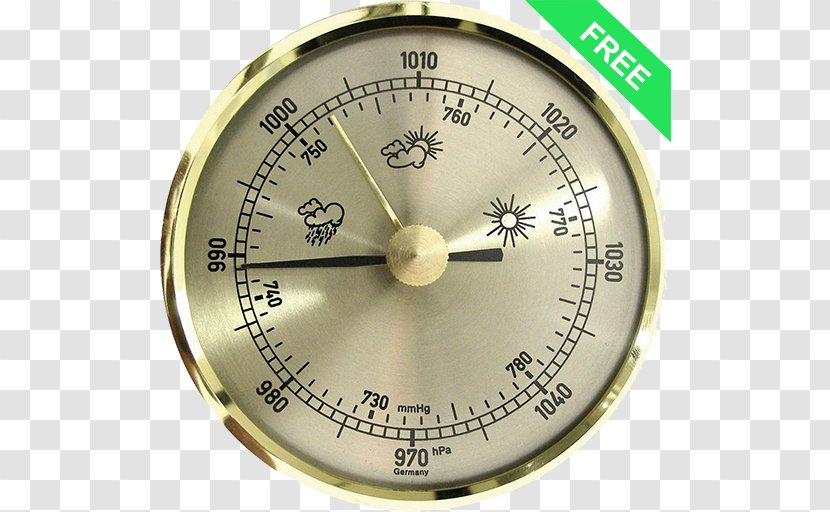 Pressure Measurement Barometer Measuring Instrument Atmospheric - Meteorology Transparent PNG