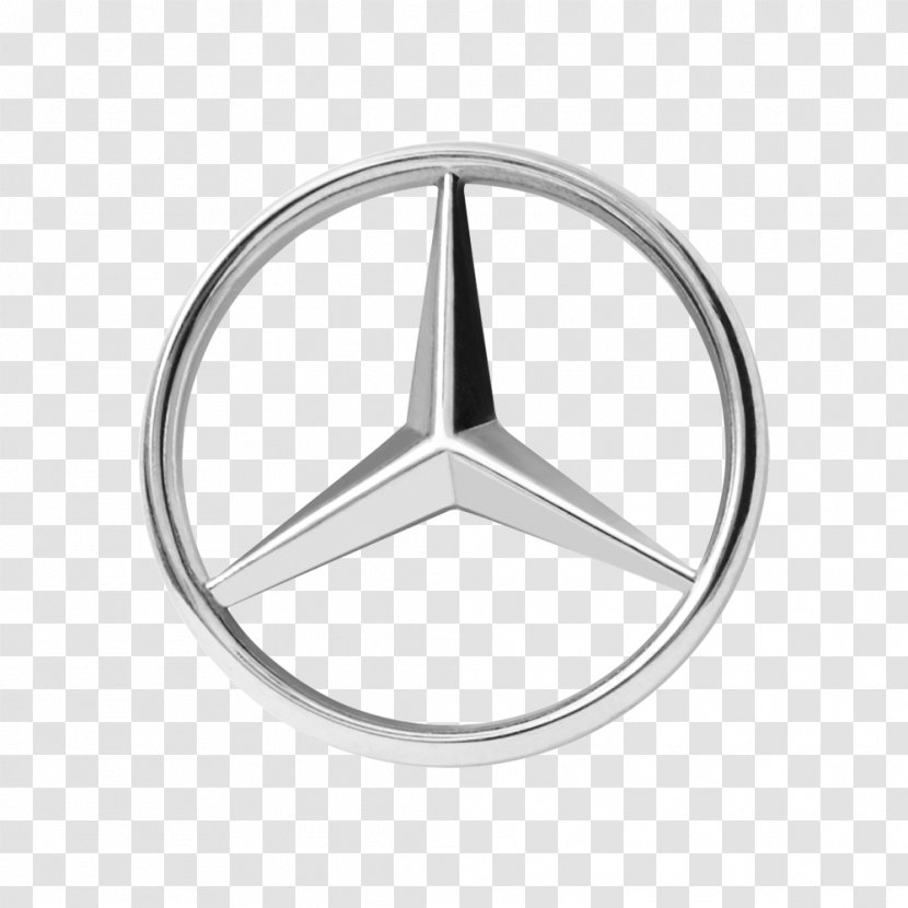Mercedes-Benz Car Motor Vehicle Service Luxury - Emblem - Mercedes Logo Transparent PNG