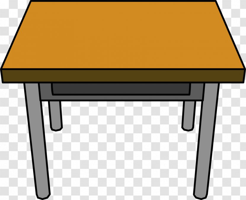 Table Chair Desk Furniture Clip Art - Dining Room - Teacher Cliparts Transparent PNG