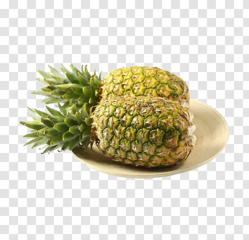 Pineapple Sweet And Sour Fruit - Superfood - Two Transparent PNG