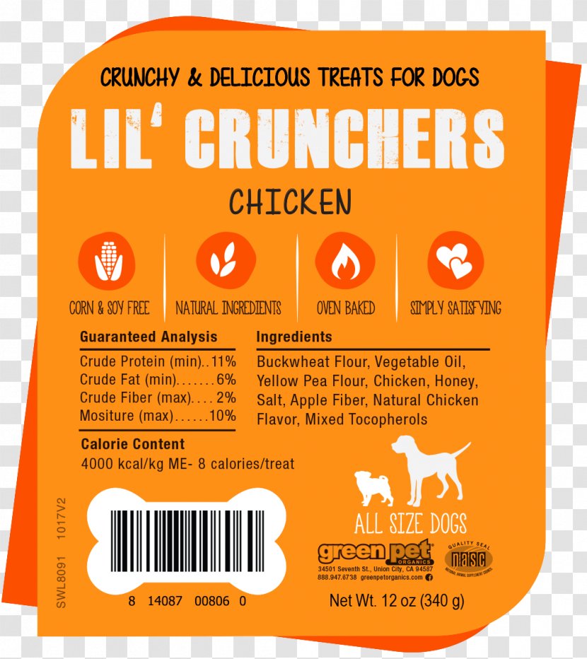 Dog Biscuit Calorie Brand Chicken As Food - Analysis - Wild Buckwheat Flour Transparent PNG