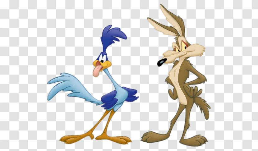 Wile E. Coyote And The Road Runner Looney Tunes - Figurine - Loney Transparent PNG