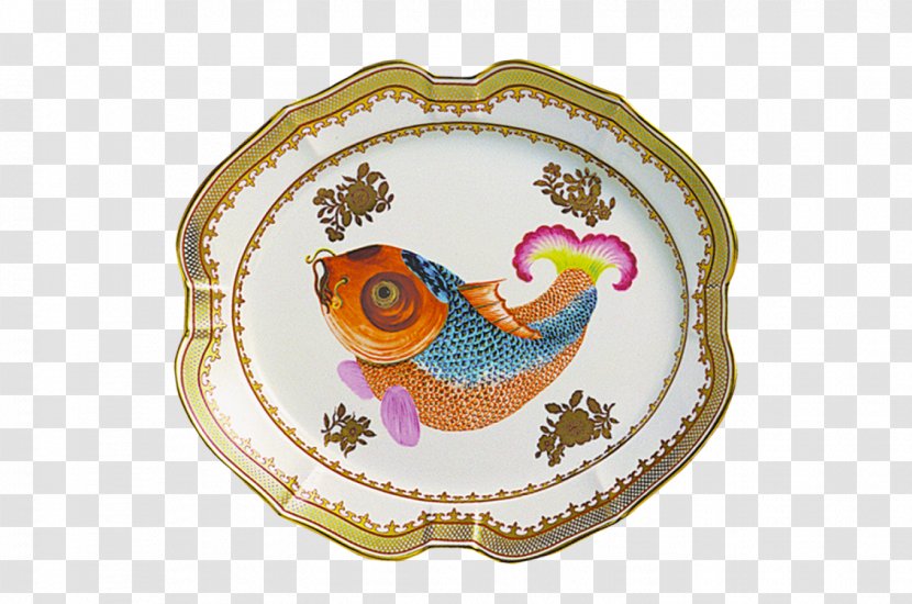 Plate Mottahedeh & Company Porcelain Platter Museum - Chicken Transparent PNG