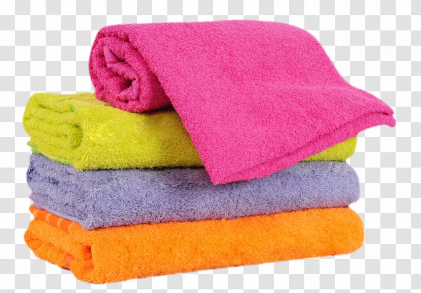 Towel Bathroom Cloth Napkins Linens - Linen - Bath Transparent PNG