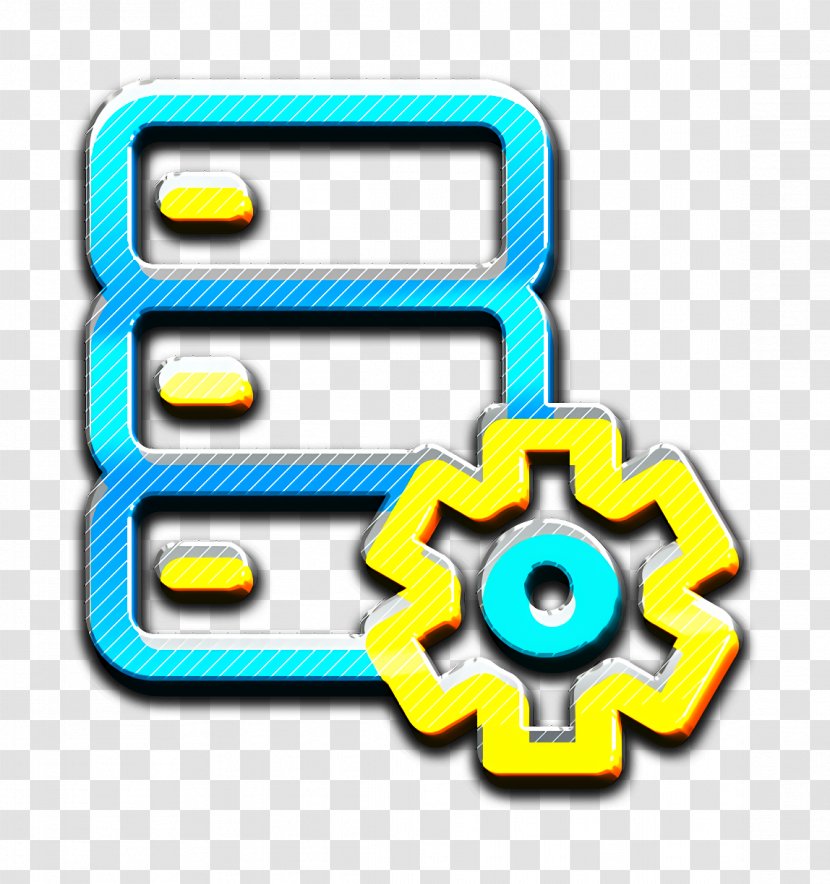 Big Data Icon Configuration Database - Symbol Setting Transparent PNG