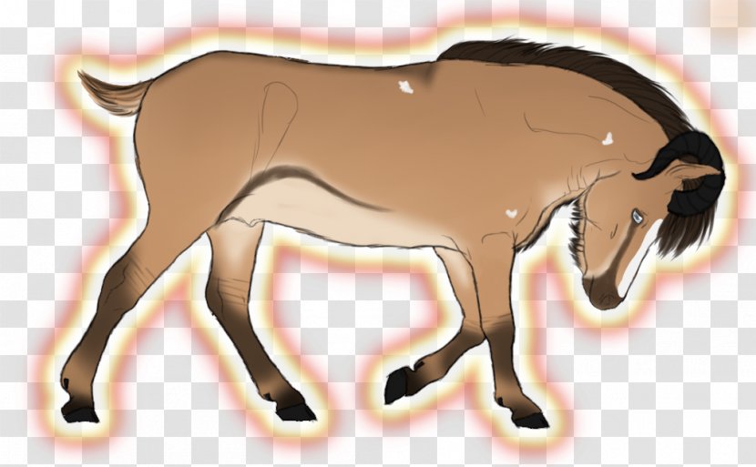 Cattle Mustang Canidae Dog Wildlife - Horse Transparent PNG