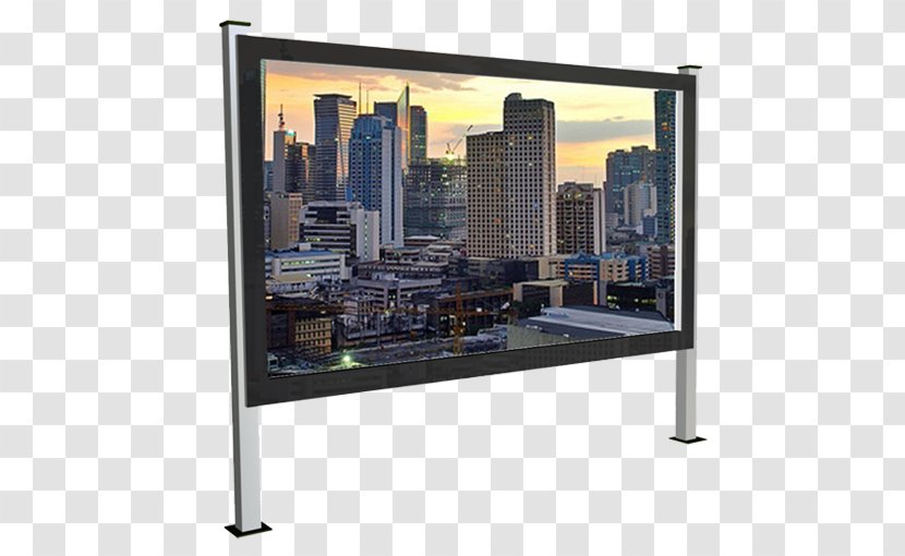 Computer Monitors Advertising Condominium Font Reklam Billboard - Renting - Led Transparent PNG