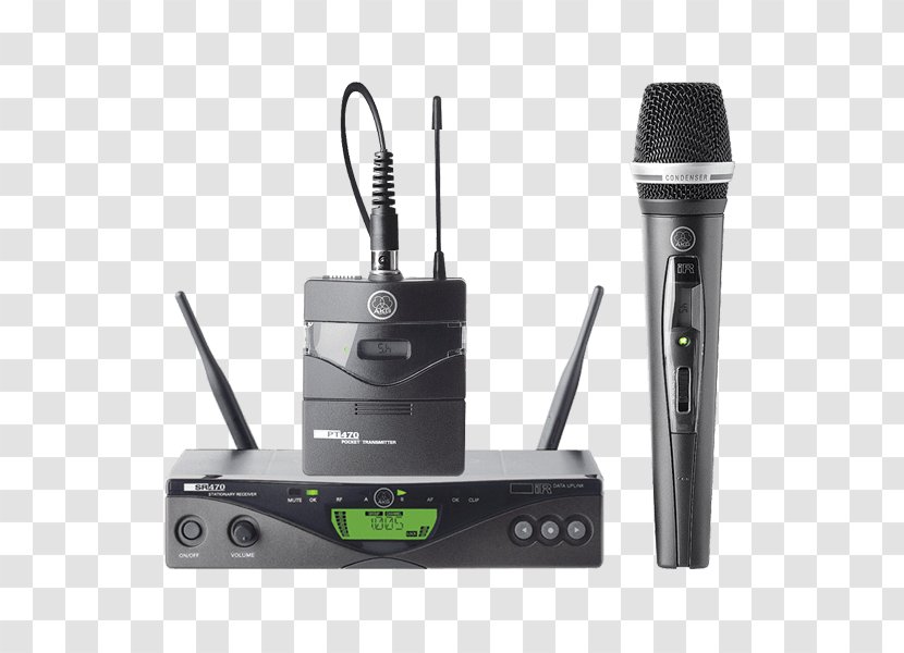 Wireless Microphone AKG WMS 470 Acoustics D5 - Frame Transparent PNG