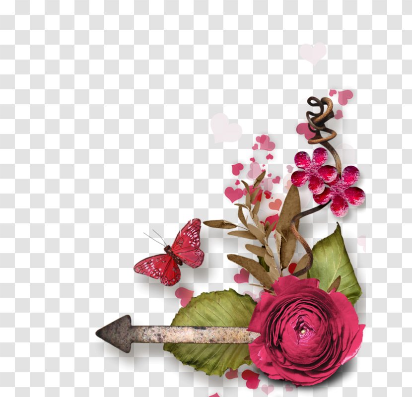Digital Scrapbooking Paper Garden Roses Floral Design - Floristry - Flower Transparent PNG