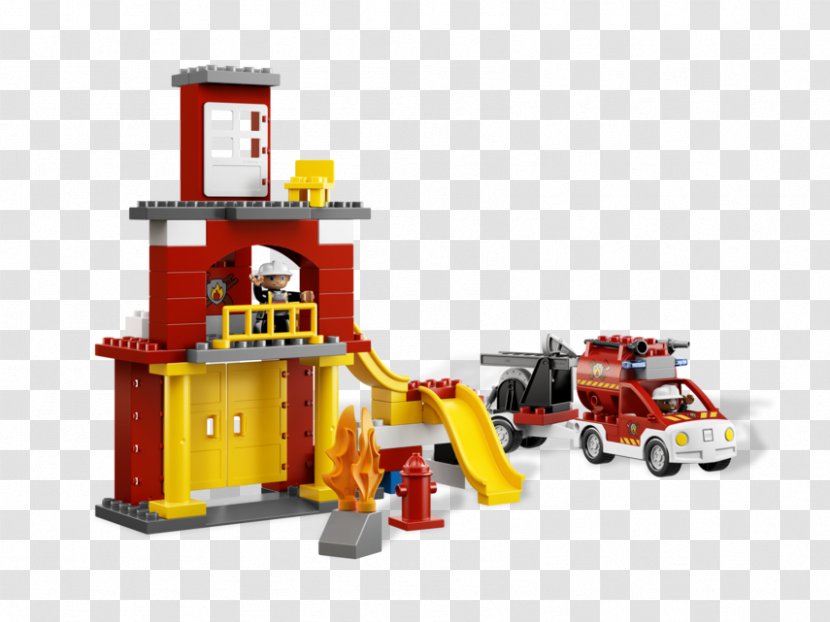 LEGO 10593 DUPLO Fire Station Lego Duplo Firefighter - Siren Transparent PNG