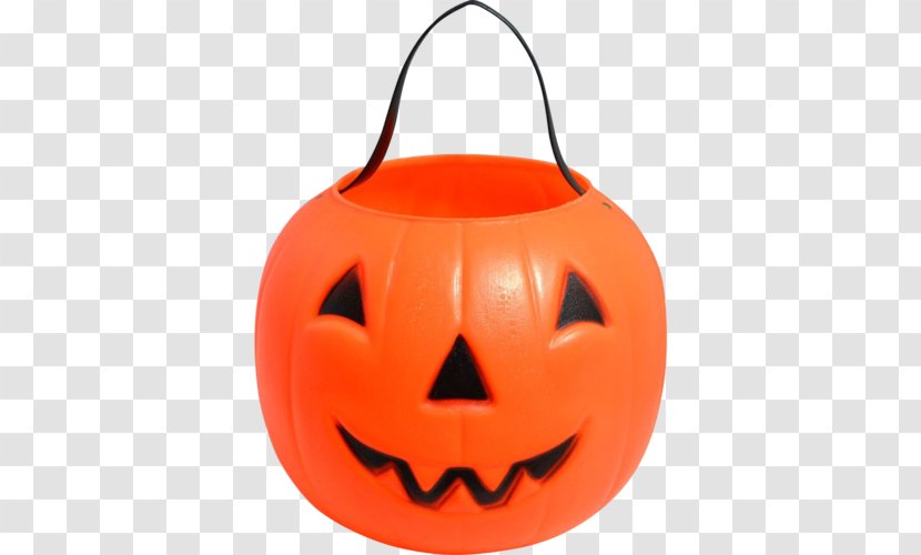 Jack-o'-lantern Halloween Pumpkin Trick-or-treating Bucket - Candy - Trick Or Treat Transparent PNG