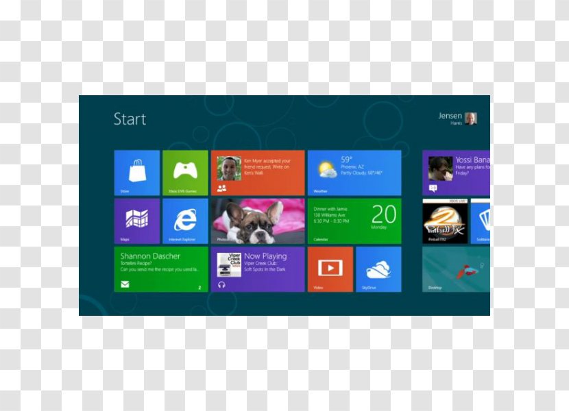 Windows 8 Microsoft Operating Systems Metro - Tablet Computer Transparent PNG
