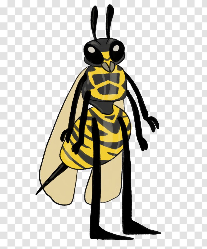 Insect Honey Bee Pollinator - Invertebrate - Wasp Transparent PNG