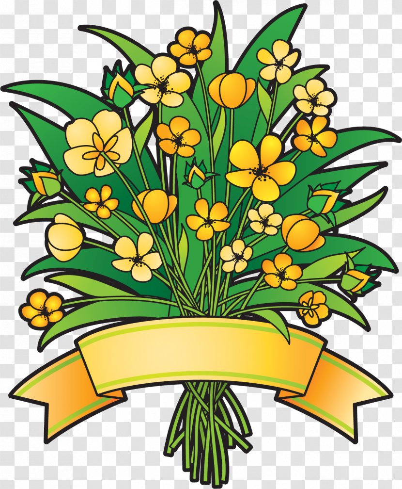 Cut Flowers Floral Design Clip Art - Plant Stem - Flower Transparent PNG