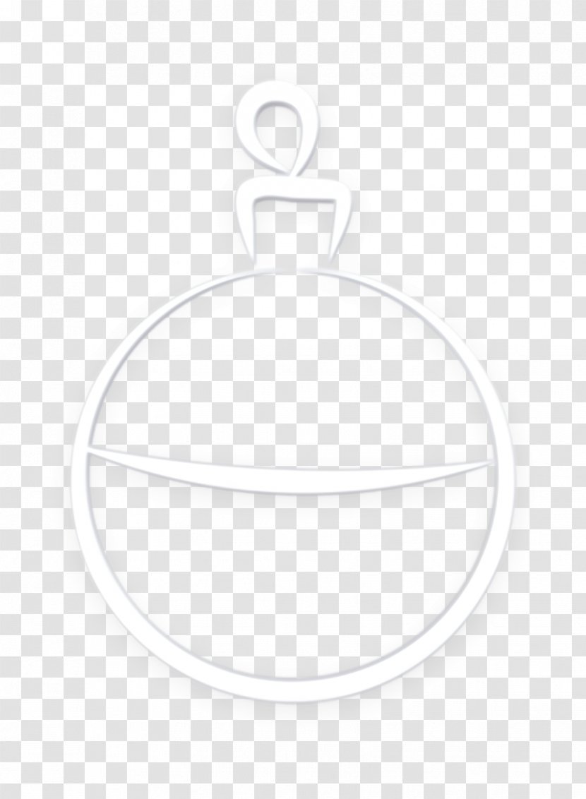 Ball Icon Celebration Christmas - Tableware Oval Transparent PNG