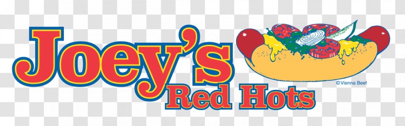 Joey's Red Hots Logo Food Vienna Beef Catering Transparent PNG