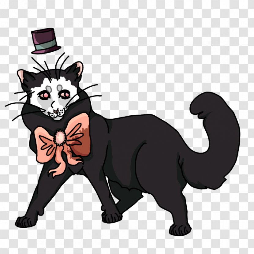 Whiskers Cat Dog Canidae - Fictional Character - Sit Down Transparent PNG
