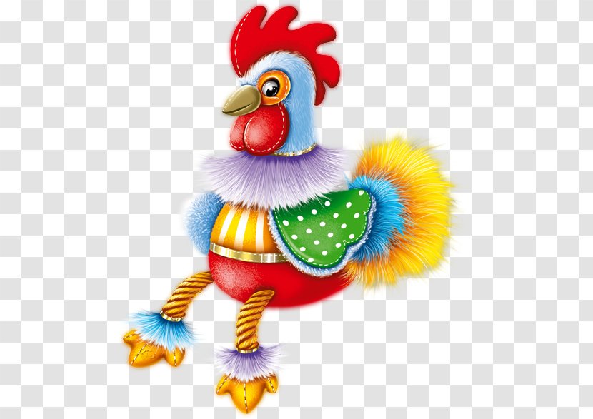 Rooster Chicken Toy - Cartoon Cock Transparent PNG