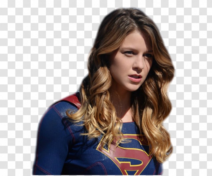 Melissa Benoist Supergirl Clark Kent The CW Television Show - Cartoon - Transparent Background Transparent PNG