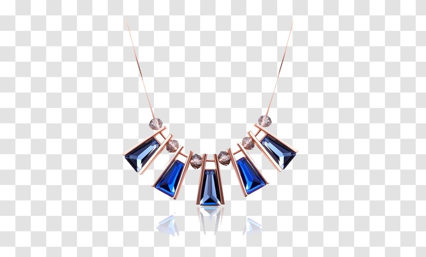 Necklace Sapphire Gemstone Pendant - Rgb Color Model Transparent PNG