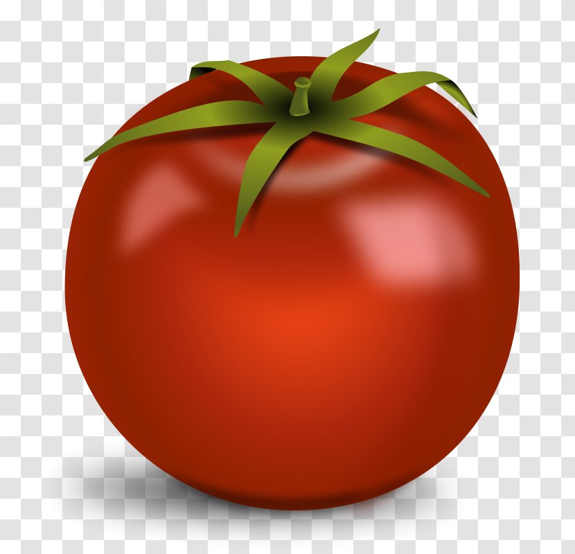 Tomato Soup Cherry Clip Art Plum Pizza - Fruit Transparent PNG