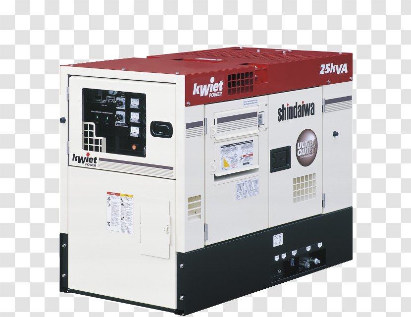 Electric Generator Diesel Shindaiwa Corporation Welding Machine - Kubota Engine America Transparent PNG