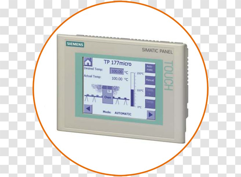 SIMATIC Siemens User Interface Programmable Logic Controllers Touchscreen - Technology - Simatic Transparent PNG