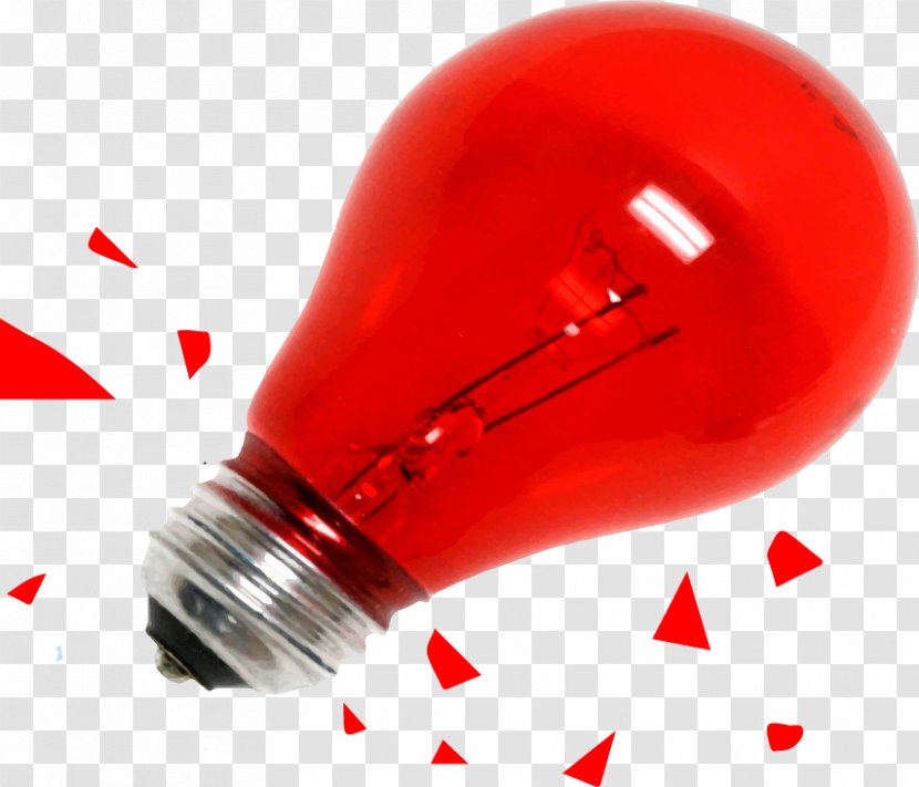 A-series Light Bulb Red Transparency And Translucency - Philips Transparent PNG