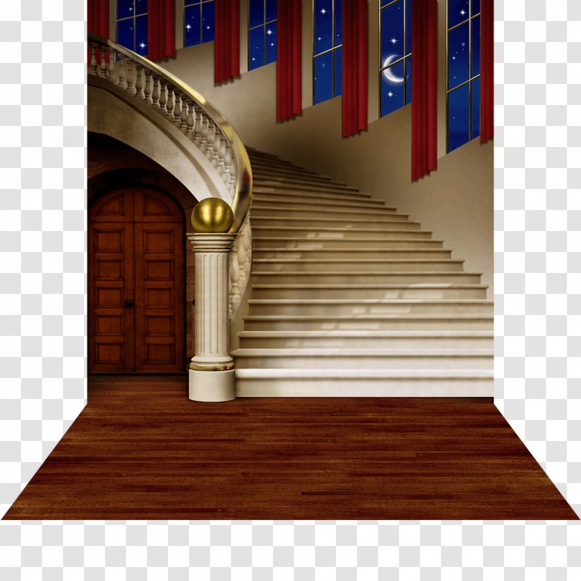 Stairs Flooring Carpet Living Room - Facade - Backdrop Transparent PNG