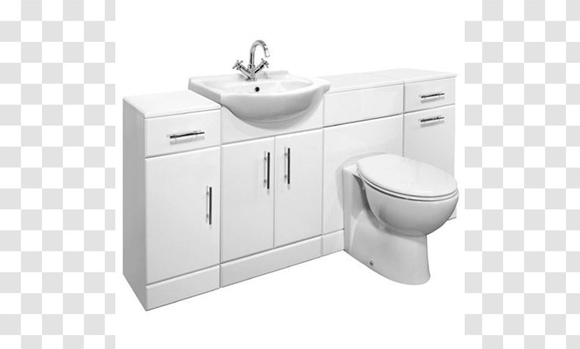 Bathroom Cabinet Sink Toilet Cabinetry - Washstand - Furniture Transparent PNG