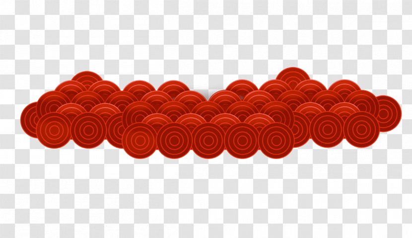 China Chinese New Year - Red - Clouds Transparent PNG