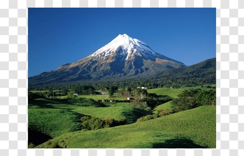 Mount Taranaki South Island Hotel Cook Islands Desktop Wallpaper - Mountainous Landforms - Street Tree Transparent PNG