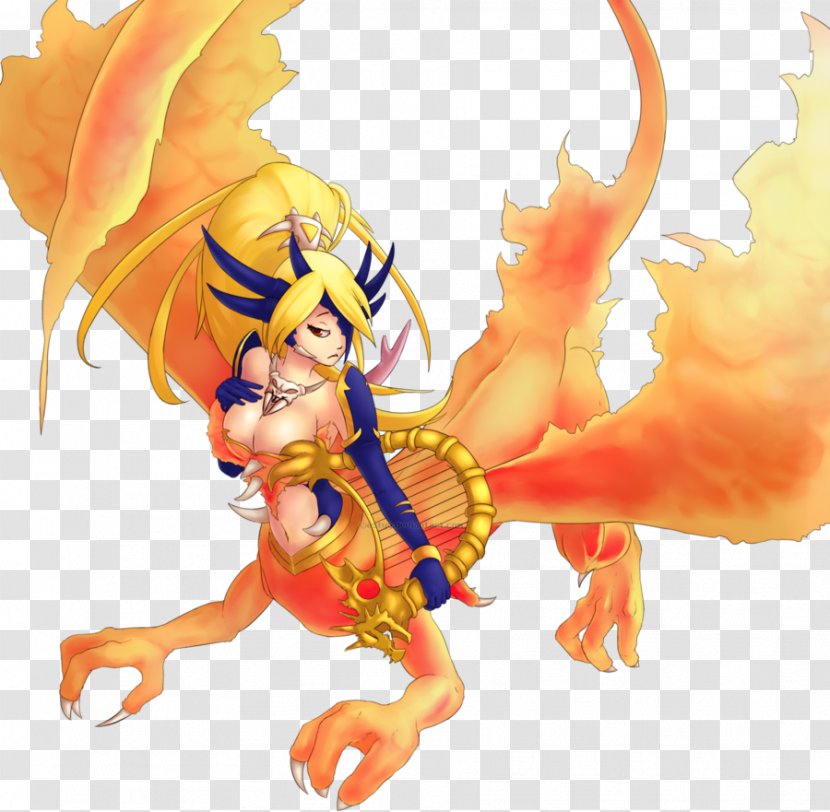 Dragon Dragoon Devil Art Jinn - Deviantart - Little Transparent PNG