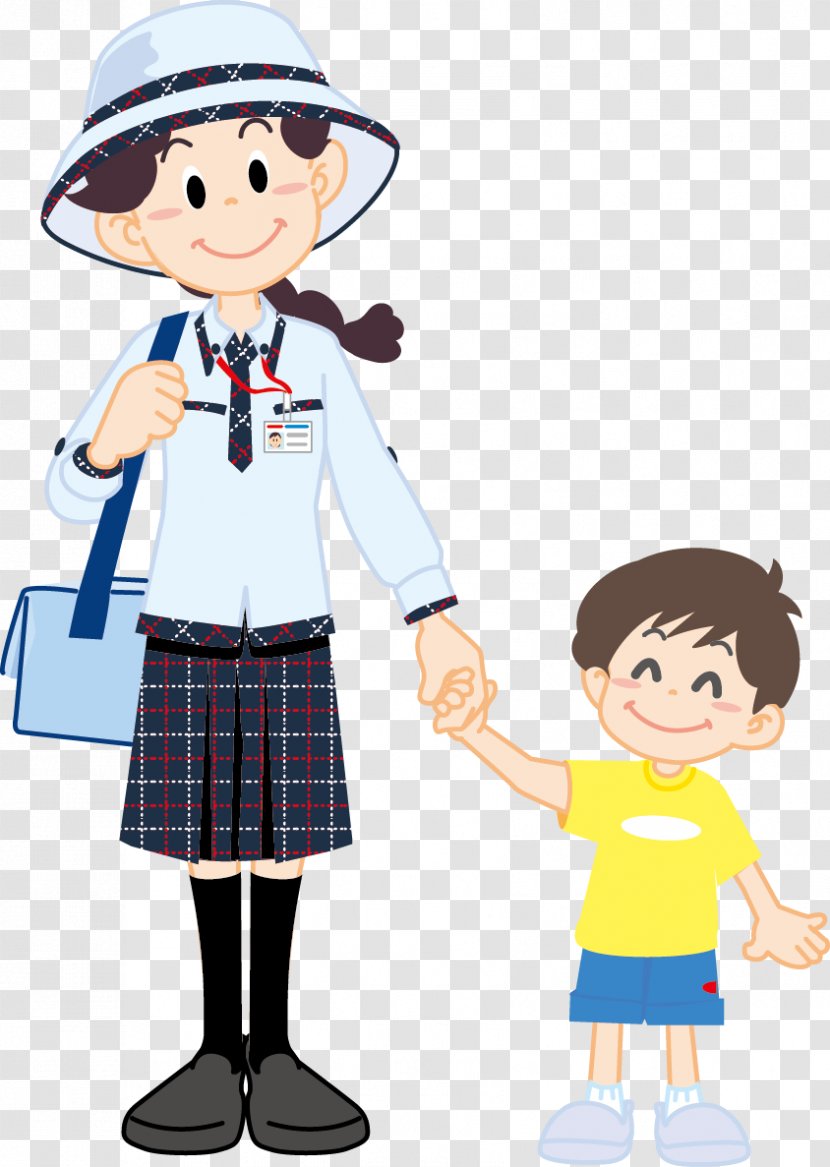 大館ヤクルト販売株式会社 Yakult Lady Child Care Jardin D'enfants - School Uniform - 撞色背景 Transparent PNG
