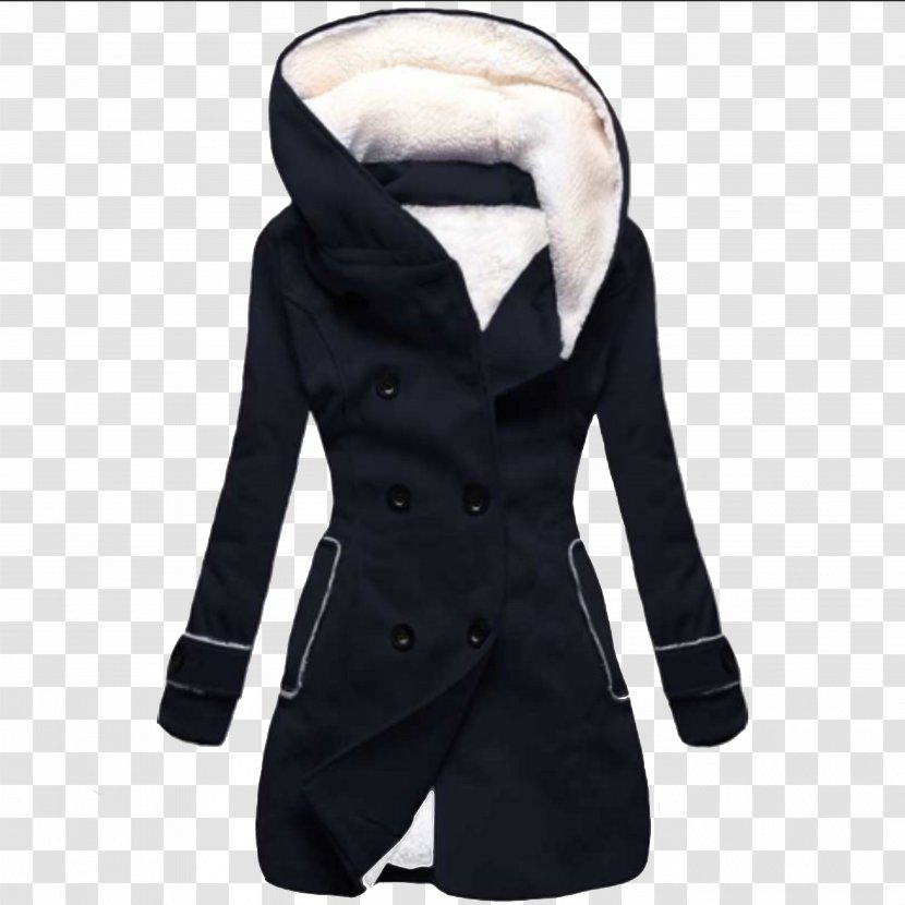 Overcoat Fur Clothing Jacket Transparent PNG