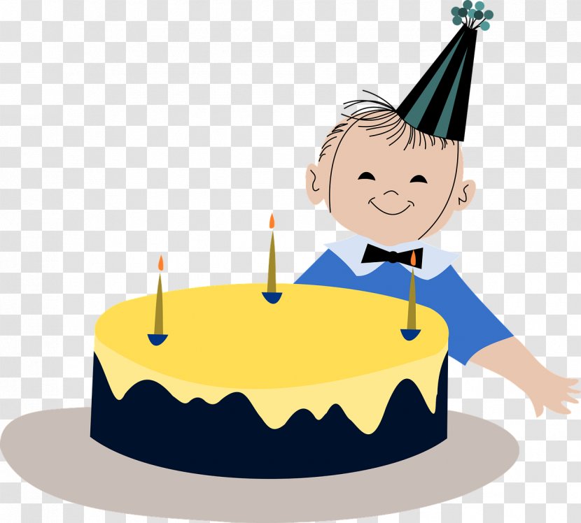 Birthday Cake Child Boy Clip Art - Candle Transparent PNG