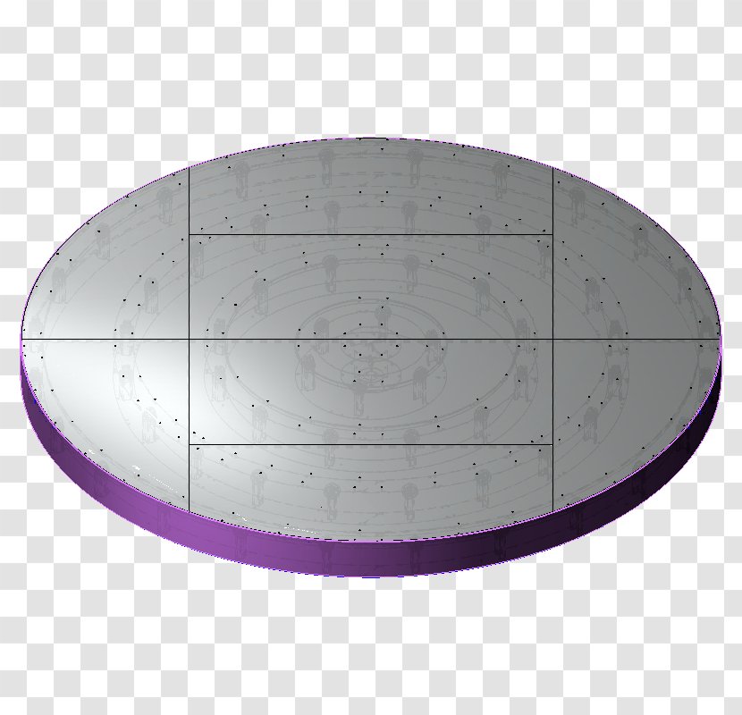 Angle Oval - Purple Transparent PNG
