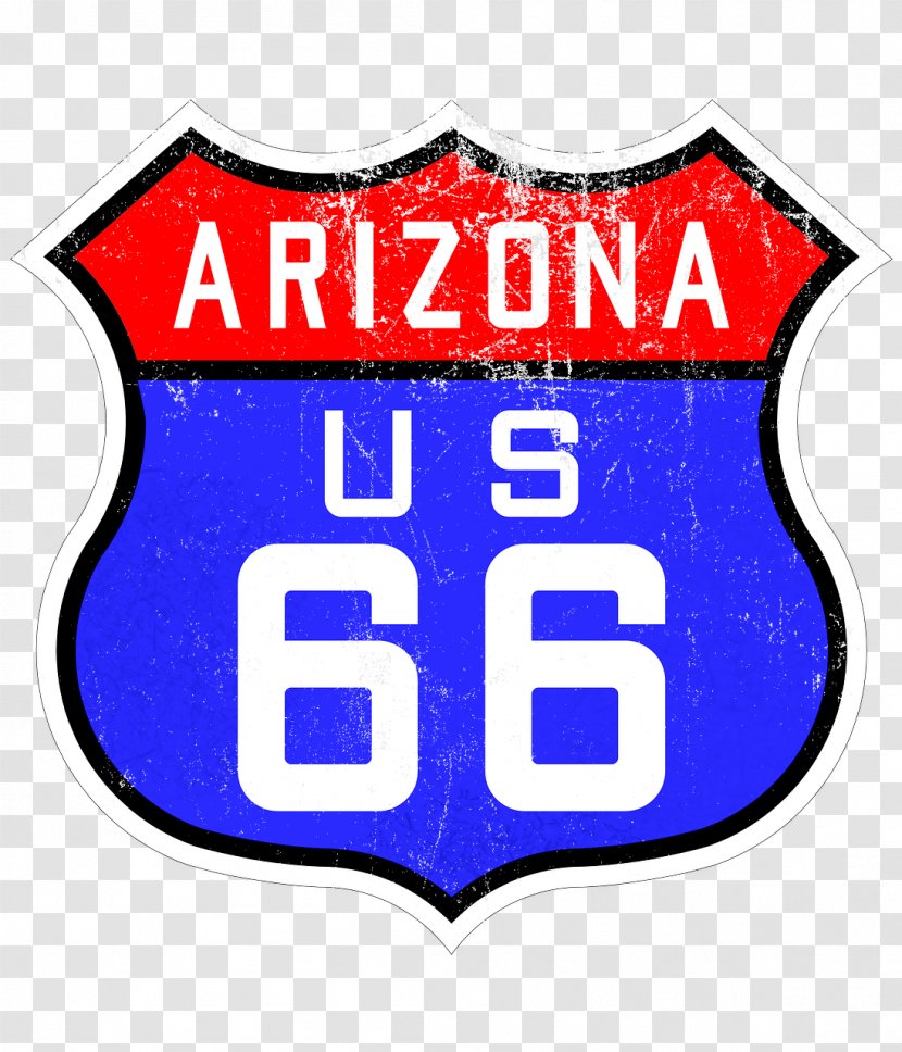 U.S. Route 66 In Arizona T-shirt Zazzle - Clothing Transparent PNG