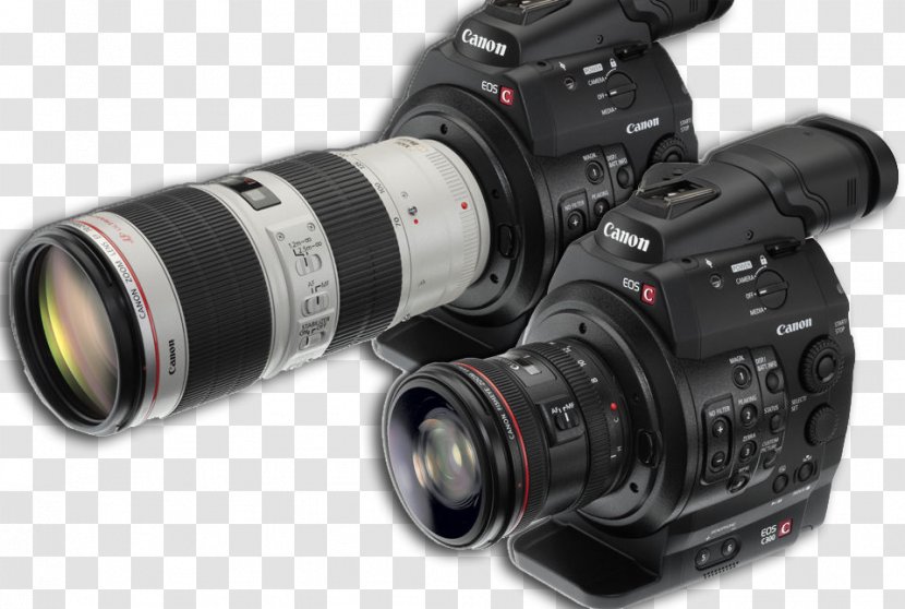 Canon EOS C300 Mark II EF Lens Mount Camcorder - Single Reflex Camera Transparent PNG
