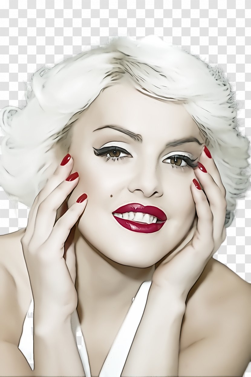 Face Hair Lip Skin Beauty - Blond Chin Transparent PNG