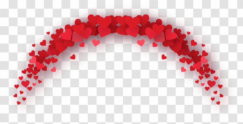 Red Valentine's Day Romance - Valentine S - 520 Romantic Heart Transparent PNG